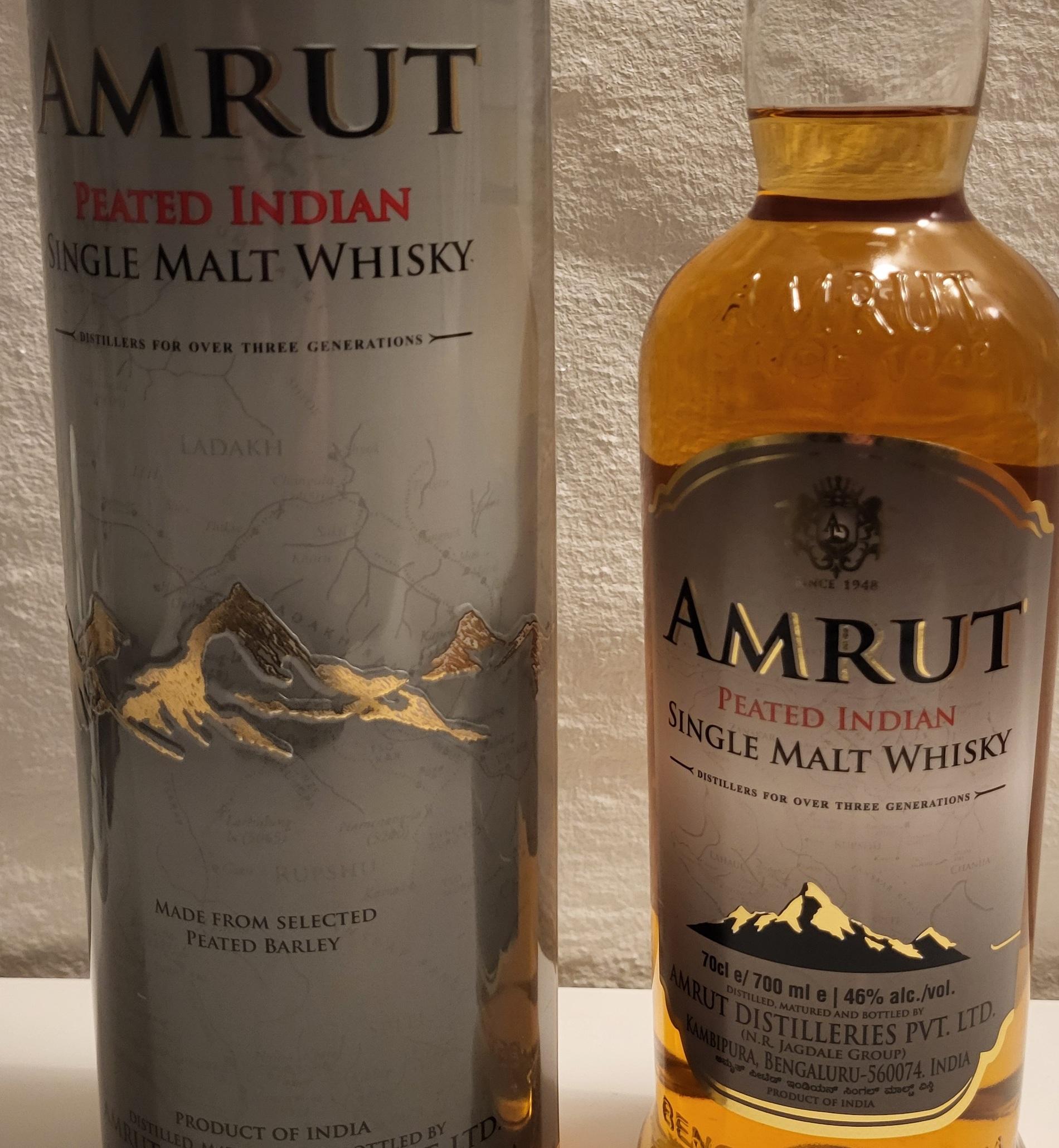 Amrut Peated Indian Single Malt Whisky